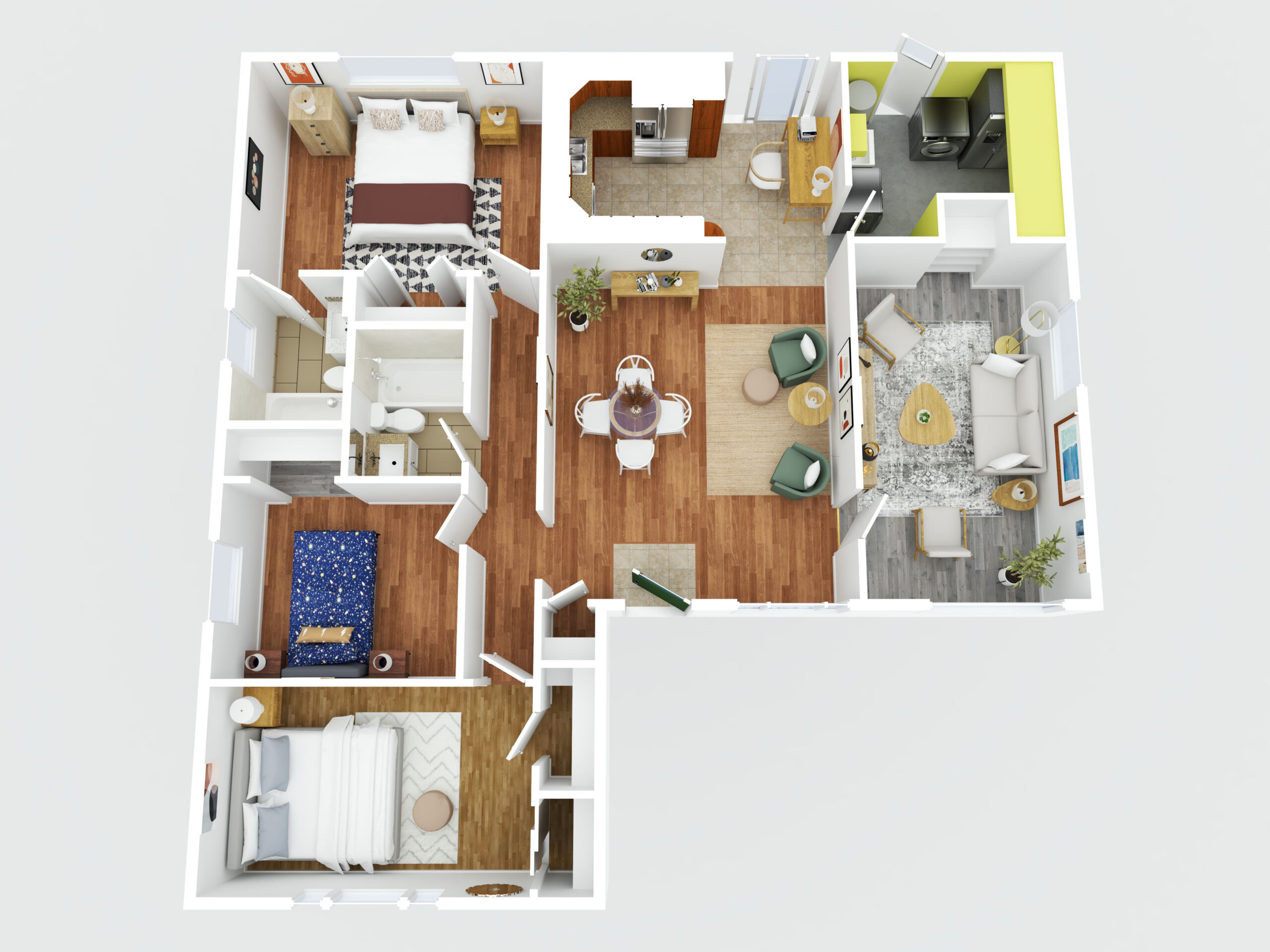 Floor Plan – 3D
